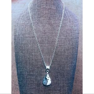 {Jaded Royalty} Dendritic Agate Gemstone Necklace